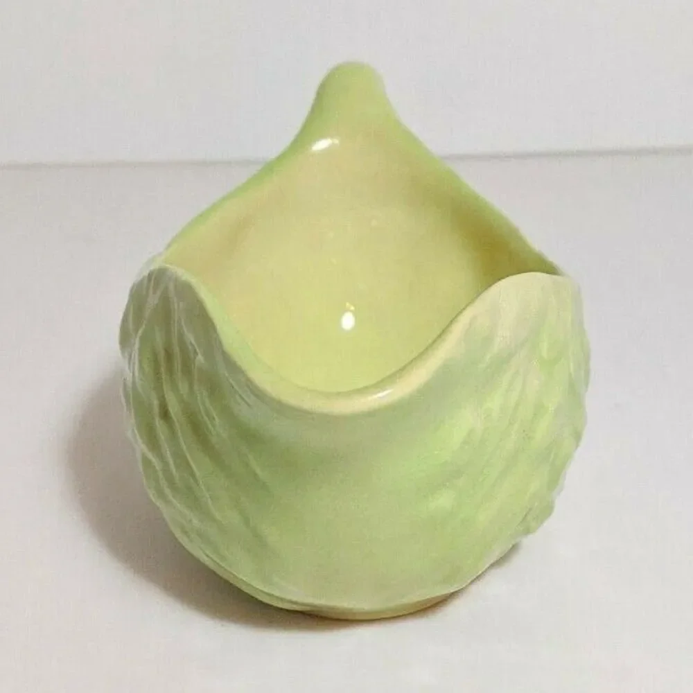 Vintage Carlton Ware Lettuce Leaf Sauce Boat